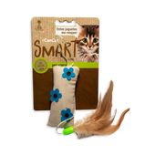 Juguete para Gato CanCat Peluche Plumas con Hilo