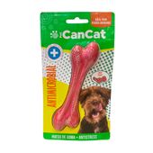 Juguete para Perro CanCat Antimicrobial Hueso Goma Carne 10cm