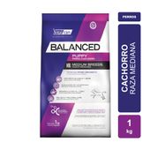 Alimento VitalCan Balanced Perro Cachorro Raza Mediana x 1kg
