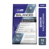 Alimento VitalCan Balanced Perro Senior Raza Mediana x 12kg