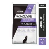 Alimento VitalCan Balanced Gato Adulto Exclusive Recipe Pollo y Arroz x 7,5kg