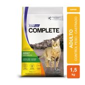 Alimento VitalCan Complete Gato Adulto Control Peso/Castrado x 1,5kg