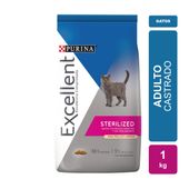 Alimento Purina Excellent Cat Adulto Sterilized sabor Pollo x 1kg
