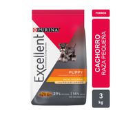 Alimento Purina Excellent Perro Puppy Raza Pequeña x 3kg