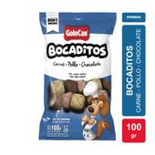 Golosina Golocan Bocadito sabor Carne Pollo y Chocolate x 100gr