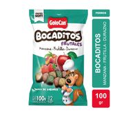 Golosina Golocan Bocadito sabor Frutales x 100gr