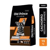 Alimento Old Prince Equilibrium Perro Cachorro Raza Mediana y Grande x 15kg