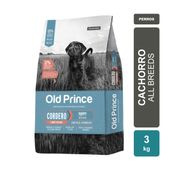 Alimento Old Prince Novel Perro Cachorro Cordero y Arroz x 3kg