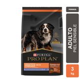 Alimento Purina Pro Plan Perro Adulto Sensitive Skin sabor Cordero x 3kg