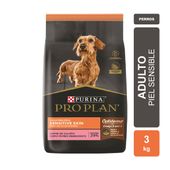 Alimento Purina Pro Plan Perro Adulto Sensitive Skin Raza Pequeña x 3kg