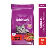 Alimento Whiskas Gato Adulto Carne x 10kg