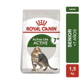 Alimento Royal Canin Gato Active 7+ x 1,5kg