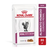 Alimento Húmedo Royal Canin Gato Renal Pouch x 85gr