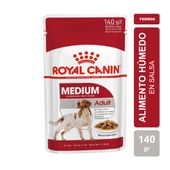 Alimento Húmedo Royal Canin Perro Adulto Raza Mediana Pouch x 140gr
