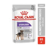 Alimento Húmedo Royal Canin Perro Sterilized Pouch x 85gr