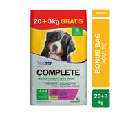 Alimento VitalCan Complete Perro Adulto Raza Mediana y Grande sabor Pollo x 20 + 3kg Gratis