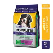 Alimento VitalCan Complete Perro Adulto Raza Mediana y Grande Safety sabor Carne x 24kg + YERBERA BALANCED DE REGALO