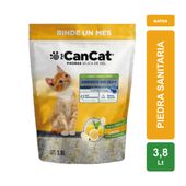 Piedra Sanitaria Silica CanCat Limón x 3.8lt