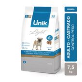 Alimento Unik Perro Adulto Castrado / Control Peso Raza Pequeña x 7,5kg