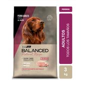 Alimento VitalCan Balanced Natural Recipe Perro Adulto con Cerdo todos los tamaños x 3kg