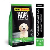 Alimento VitalCan Hop! Perro Cachorro Raza Mediana y Grande Bonus Bag x 21kg + 3kg