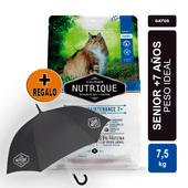 Alimento VitalCan Nutrique Gato Adulto Healthy Maint 7+ x 7,5kg + PARAGUAS DE REGALO