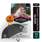 Alimento VitalCan Nutrique Gato Adulto Sterilised / Healthy Weight x 7,5kg + PARAGUAS DE REGALO