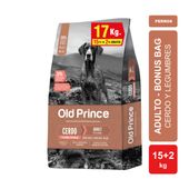 Alimento Baires Prince Novel Perro Adulto Sabor Cerdo y Legumbres Bonus Bag x 15kg + 2kg
