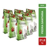 Piedra Sanitaria Absorsol Mañana De Campo x 3,6kg Pack Familiar x 6
