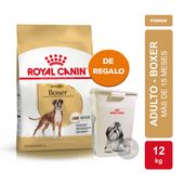 Alimento Royal Canin Perro Adulto Boxer x 12kg + TACHO GRANDE ROYAL CANIN DE REGALO