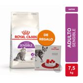 Alimento Royal Canin Gato Sensible x 7,5kg + CATIT ROYAL CANIN DE REGALO