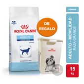 Alimento Royal Canin Perro Mobility Larger x 15kg + TACHO GRANDE ROYAL CANIN DE REGALO