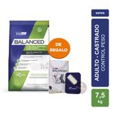 Alimento VitalCan Balanced Gato Control Peso/Castrado x 7,5kg + YERBERA BALANCED DE REGALO