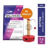 Alimento VitalCan Balanced Gato Kitten x 7,5kg + RASCADOR DE REGALO