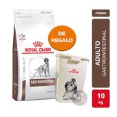 Alimento Royal Canin Perro Gastrointestinal x 10kg + TACHO GRANDE ROYAL CANIN DE REGALO