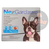 Pulguicida Nexgard Comprimido Perro x 4kg a 10kg -Farmacia-