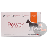 Pulguicida Power Comprimido Perro x 20kg a 30kg -Farmacia-