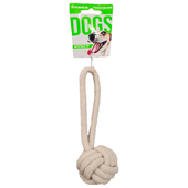 Juguete para Perro CanCat Pelota de Nudo Algodón 19cm