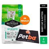 Alimento VitalCan Nutrique Gato Kitten x 2kg + MANTA DE REGALO
