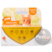 Pipeta Elanco Advocate Gato Hasta 4kg -Farmacia-