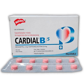 Medicamento Holliday Cardial B5 Perro blister x 10 comprimidos -FARMACIA-