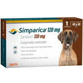 Antiparasitario Zoetis Simparica Perro x 40kg a 60kg -Farmacia-