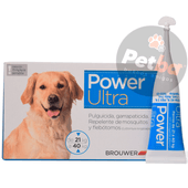Pipeta Brouwer Power Ultra Perro x 21kg a 40kg -Farmacia-