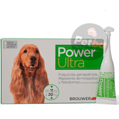 Pipeta Brouwer Power Ultra Perro x 11kg a 20kg -Farmacia-