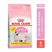 Alimento Royal Canin Gato Kitten Bonus Bag x 7,5kg + 1.5kg