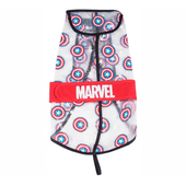 Piloto Lluvia Impermeable Ajustable Perro Avengers Capitán America Marvel TALLE L