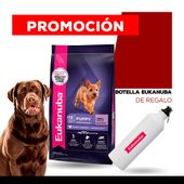 Alimento Eukanuba Perro Cachorro Raza Pequeña x 15kg + BOTELLA EUKANUBA DE REGALO