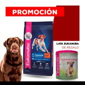 Alimento Eukanuba Perro Senior Raza Mediana x 3kg + LATA EUKANUBA DE REGALO