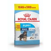 Alimento Royal Canin Perro Maxi Puppy x 15kg + 3kg BONUS BAG