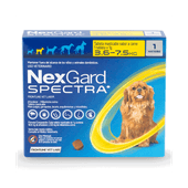 Pulguicida Nexgard Spectra Comprimido Perro x 4kg a 8kg -Farmacia-